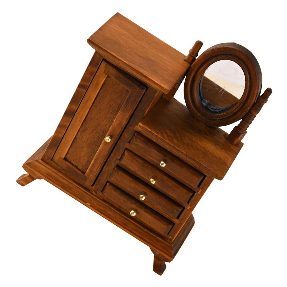 Mini Bedroom Furniture Dollhouse Table Accessories Dresser Wooden 1 12 Miniature Desk 
Mini Bedroom Furniture Dollhouse Table Accessories Dresser Wooden 1 12 Miniature Desk