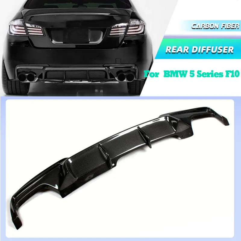 Carbon Fiber Car Rear Bumper Diffuser Lip Spoiler for BMW 5 Series F10 M Sport Sedan 2012-2016 Rear Apron Lip Body Kit FRP
Carbon Fiber Car Rear Bumper Diffuser Lip Spoiler for BMW 5 Series F10 M Sport Sedan 2012-2016 Rear Apron Lip Body Kit FRP