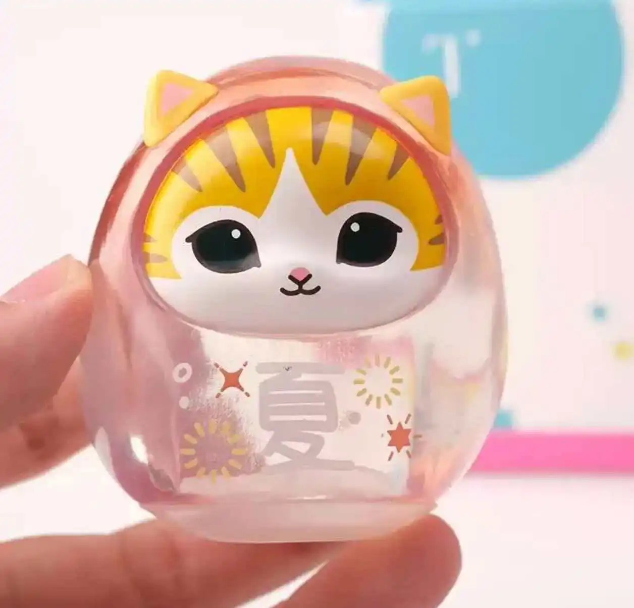 In Stock Mofusand Summer Transparent Damo Prayers For Fortune Unbreakable Weng Box Egg Blind Box Trendy Play Desktop Ornament
In Stock Mofusand Summer Transparent Damo Prayers For Fortune Unbreakable Weng Box Egg Blind Box Trendy Play Desktop Ornament