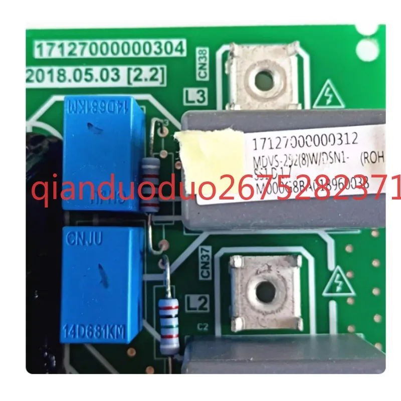 Suitable for Midea air conditioner filter board 17127000000304 anti-lightning board MDVS-252 (8) W/DSN1
Suitable for Midea air conditioner filter board 17127000000304 anti-lightning board MDVS-252 (8) W/DSN1