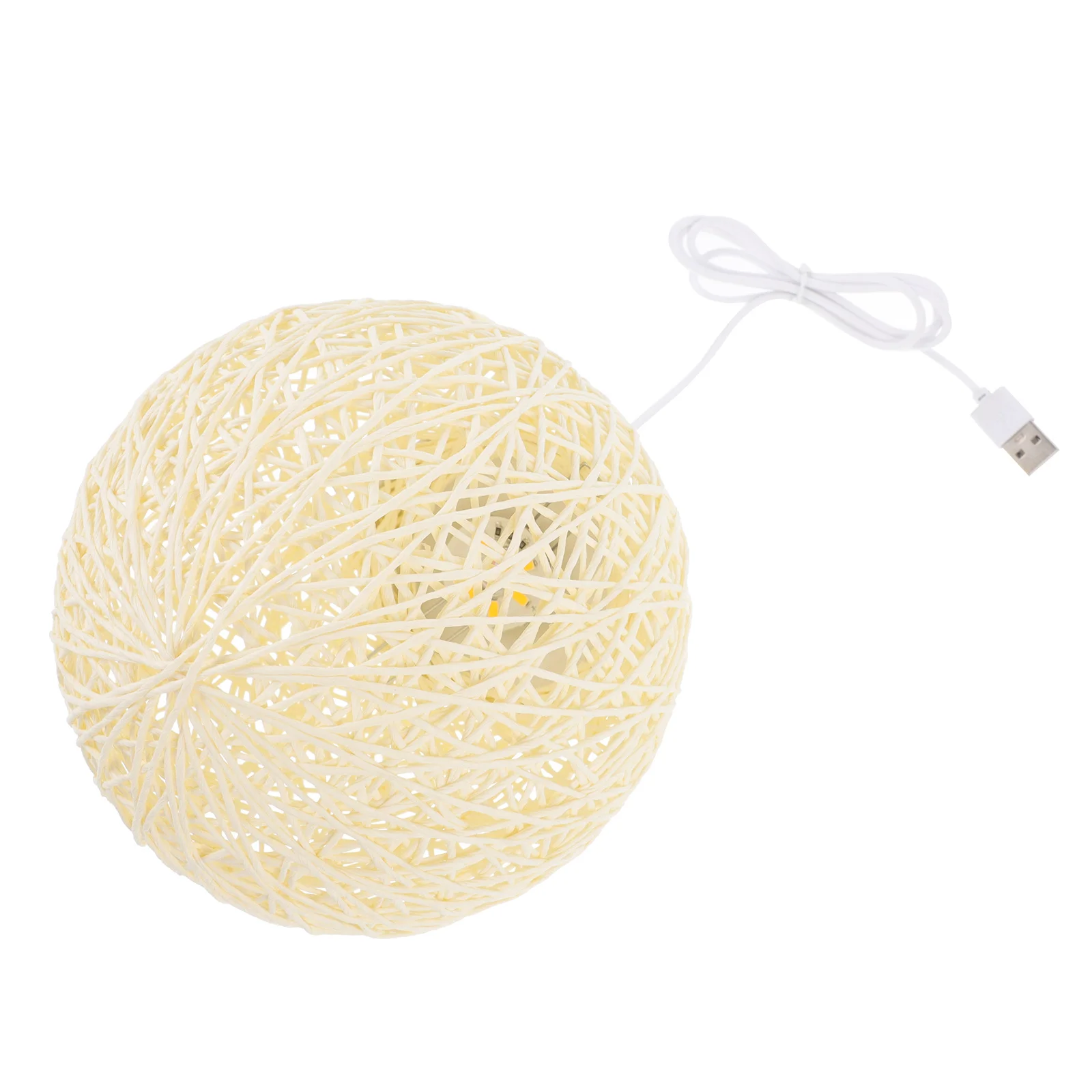 1Pcs Lamp Small Night Light Rattan Woven Ball Design Warm Light for Bedroom Home Decor Beige Decorative Desktop Lamp
1Pcs Lamp Small Night Light Rattan Woven Ball Design Warm Light for Bedroom Home Decor Beige Decorative Desktop Lamp