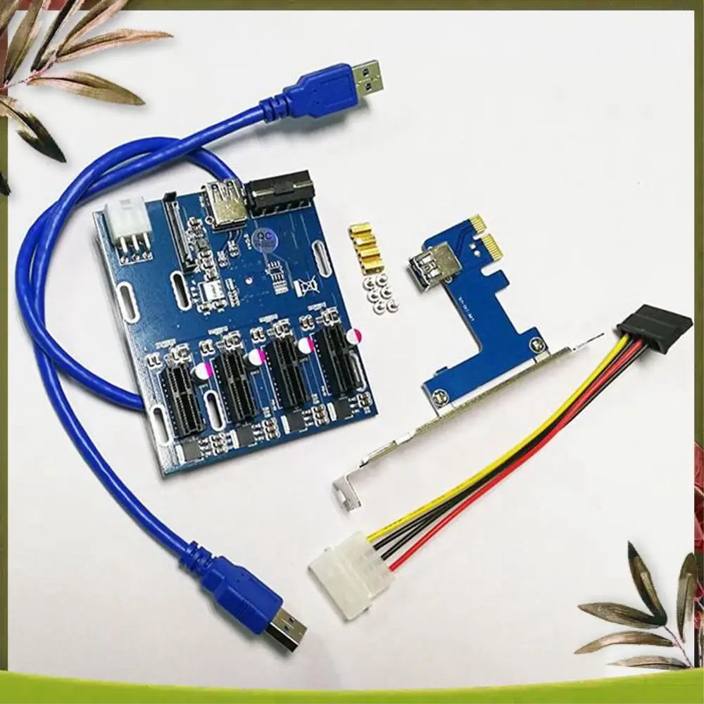 Новая карта PCI-E 1–4 PCI Express Riser Card Mini ITX для внешнего 4 слота PCI-E Адаптер Pcie Port Multiplier Card
Новая карта PCI-E 1–4 PCI Express Riser Card Mini ITX для внешнего 4 слота PCI-E Адаптер Pcie Port Multiplier Card