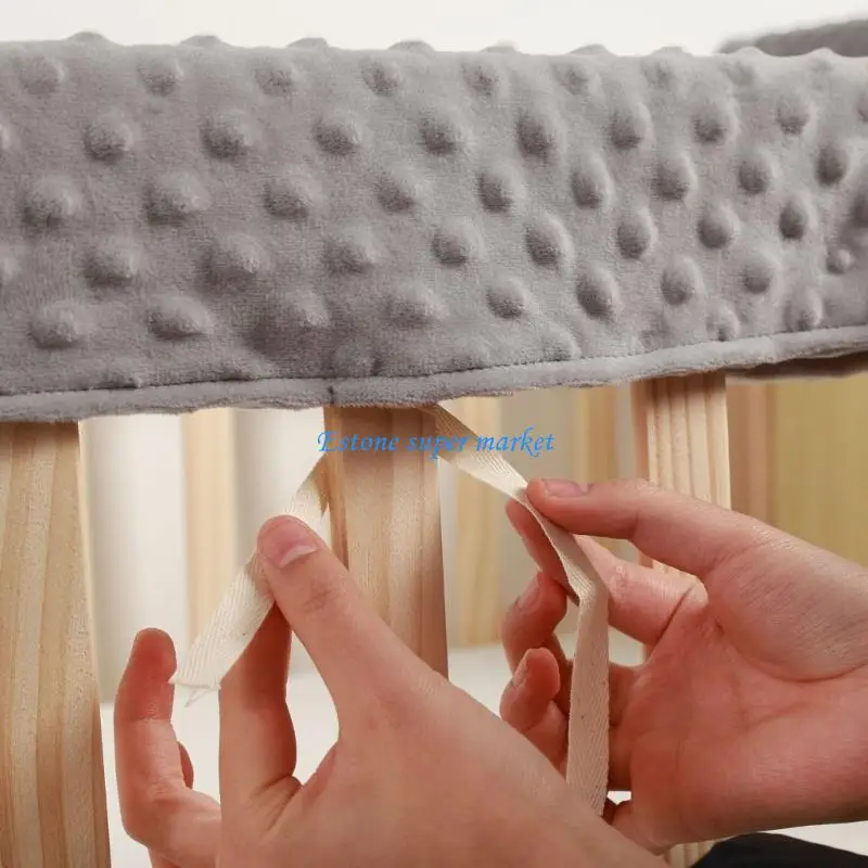 090B 4Pcs Nursery Crib Padding Protectors Not Collision Bumper for Infant Bed Rails
090B 4Pcs Nursery Crib Padding Protectors Not Collision Bumper for Infant Bed Rails