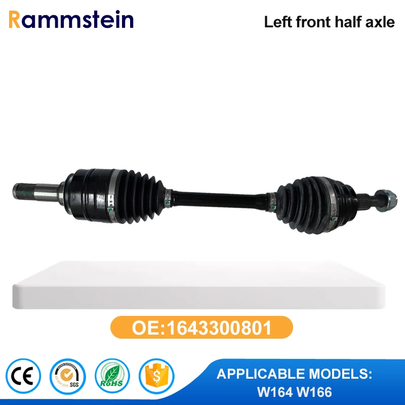 1643300801 Automotive Half Shaft for Mercedes Benz W164/ML
1643300801 Automotive Half Shaft for Mercedes Benz W164/ML