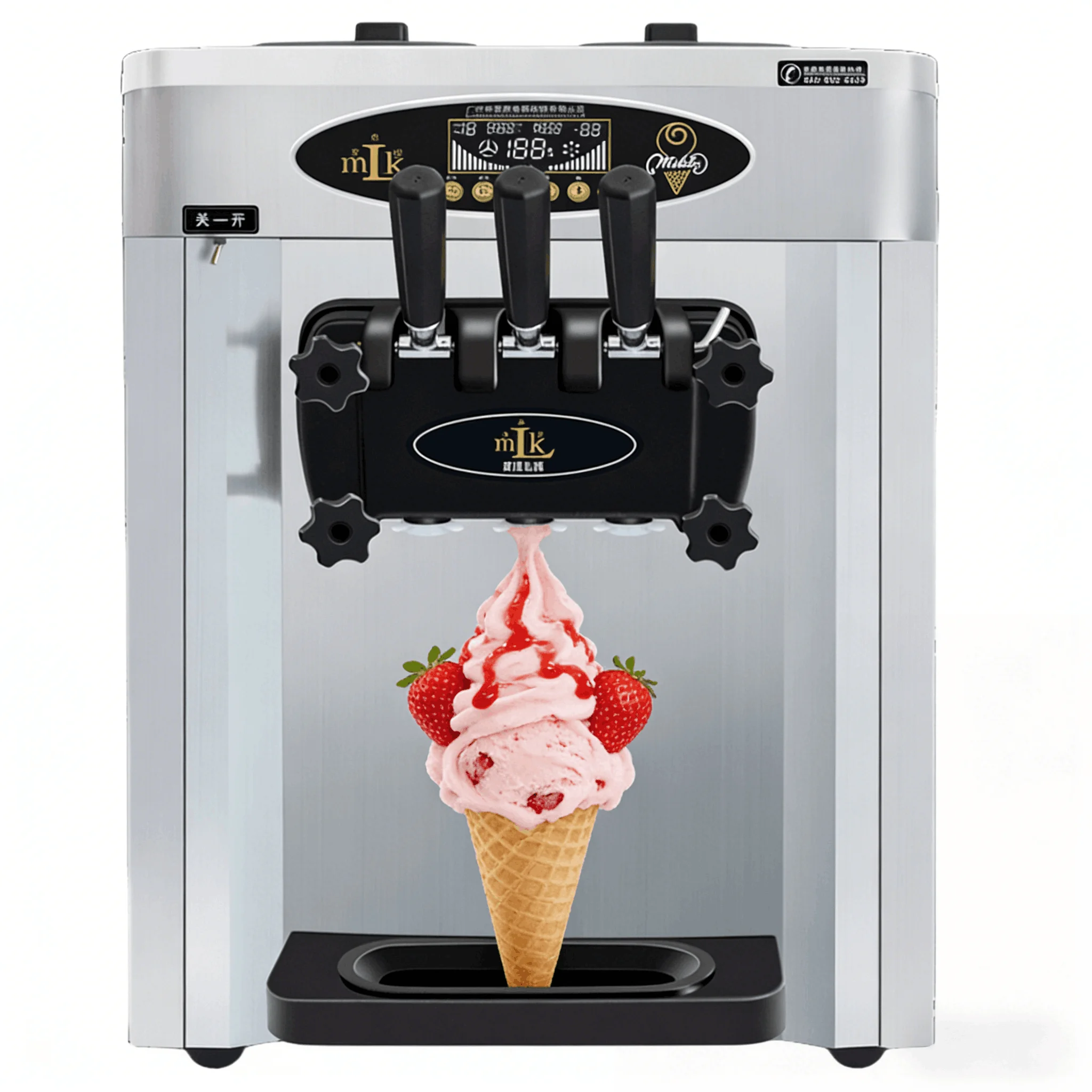 Factory Price Ice Cream Machine 25-32L Commercial Ice Cream Maker Machine Stainless Steel Ice Cream Cup Filling Machine
Factory Price Ice Cream Machine 25-32L Commercial Ice Cream Maker Machine Stainless Steel Ice Cream Cup Filling Machine