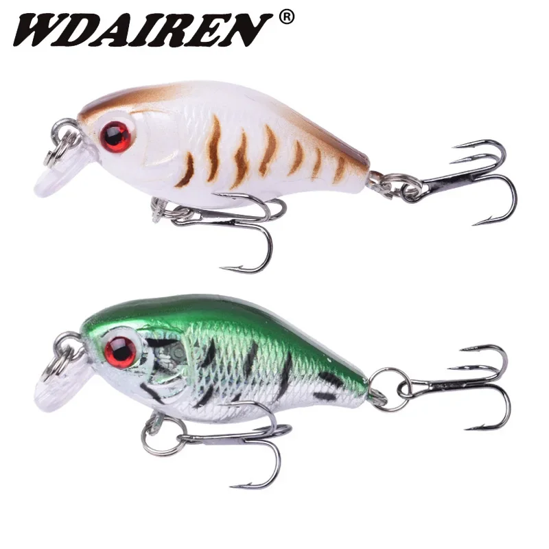 1 Pc Crank Minnow Fishing Lure 4.5cm 4.5g Top Water Wobblers Swimbait Artificial Hard Bait for Bass Carp Trout Pesca Tackle
1 Pc Crank Minnow Fishing Lure 4.5cm 4.5g Top Water Wobblers Swimbait Artificial Hard Bait for Bass Carp Trout Pesca Tackle