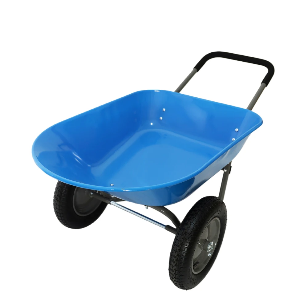 Steel TRAY wheel barrow Two wheeled trolley for green garden 15 inch pneumatic wheel
Steel TRAY wheel barrow Two wheeled trolley for green garden 15 inch pneumatic wheel