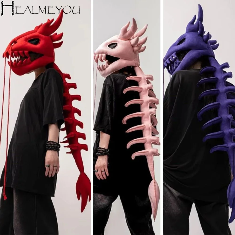 3D-маска-шлем в виде скелета динозавра 80/120 см, реалистичный плюшевый костюм динозавра, крутой креативный головной убор в виде черепа динозавра для Хэллоуина
3D-маска-шлем в виде скелета динозавра 80/120 см, реалистичный плюшевый костюм динозавра, крутой креативный головной убор в виде черепа динозавра для Хэллоуина
