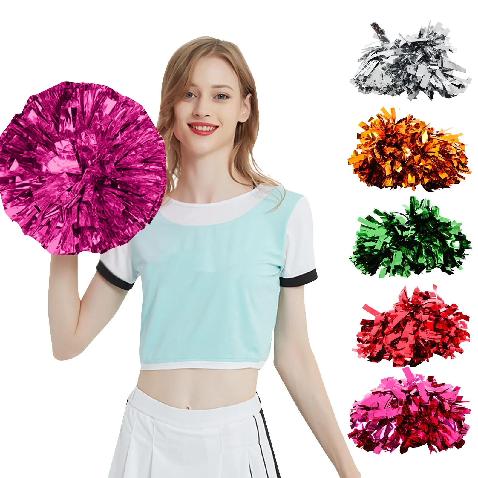 2pc Pompoms Cheerleaders Balls 6 Inch Solid Pom Mutipulcolor For Cheerleader Team Performance Prop Pompoms Ball Velvet Ball
2pc Pompoms Cheerleaders Balls 6 Inch Solid Pom Mutipulcolor For Cheerleader Team Performance Prop Pompoms Ball Velvet Ball