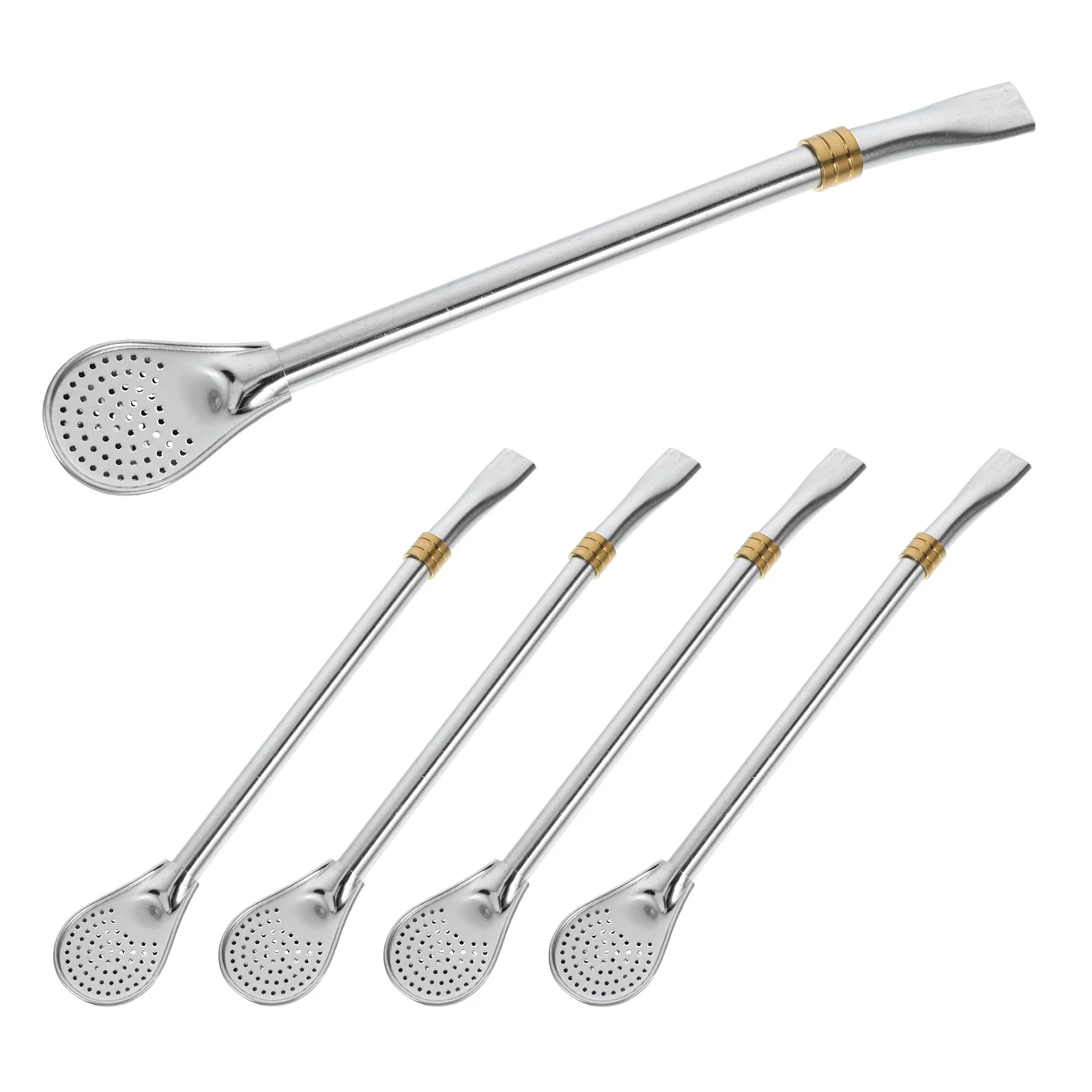 Stainless Steel Straw Spoon Scoop Drink Stirrer Cocktail Mixing Spoon Filter Fork Bar Bistro Restaurant Party Home Use
Stainless Steel Straw Spoon Scoop Drink Stirrer Cocktail Mixing Spoon Filter Fork Bar Bistro Restaurant Party Home Use