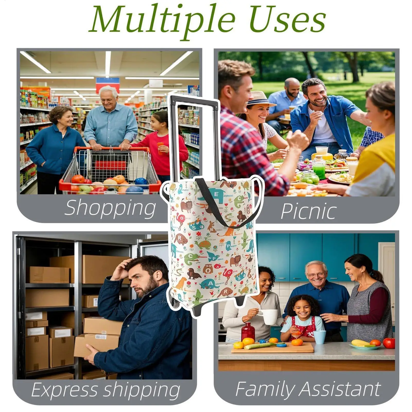 Корзина для покупок с колесами, большая складная сумка, складные тележки для покупок, сумка на колесиках для кемпинга, рыбалки, пляжного магазина, рынка
Корзина для покупок с колесами, большая складная сумка, складные тележки для покупок, сумка на колесиках для кемпинга, рыбалки, пляжного магазина, рынка