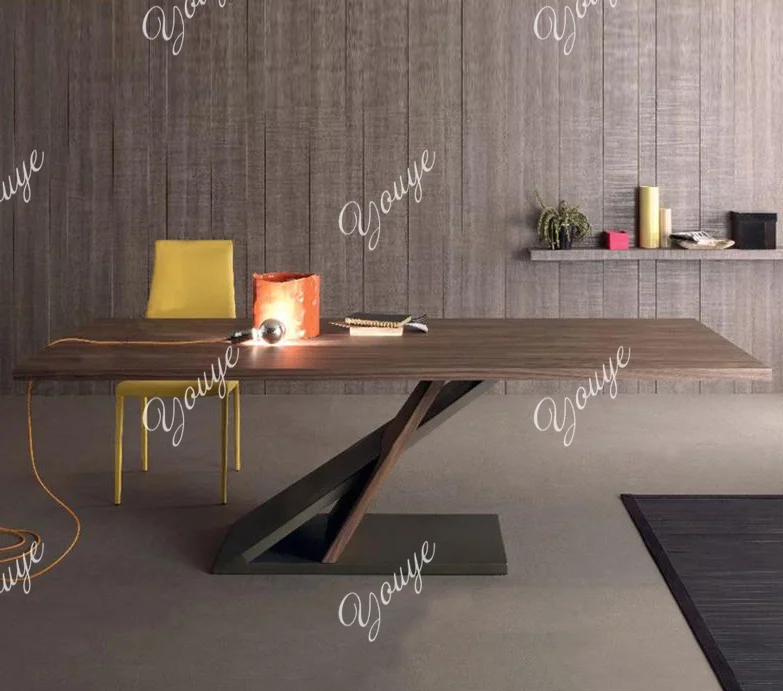 Simple modern conference table Solid wood long table Home designer workbench Light luxury long desk
Simple modern conference table Solid wood long table Home designer workbench Light luxury long desk