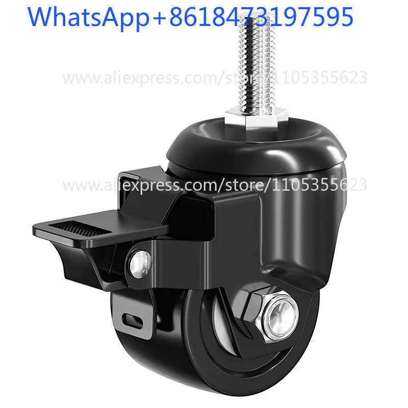 M16 screw caster universal wheel screw screw wire tooth 2 inch low center of gravity industrial load bearing
M16 screw caster universal wheel screw screw wire tooth 2 inch low center of gravity industrial load bearing