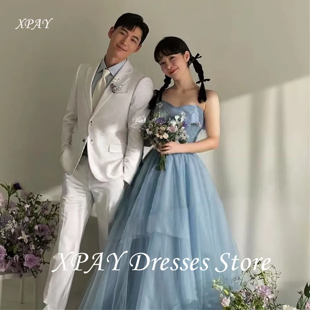 XPAY Fairy Dusty Blue Evening Dresses Korea Wedding Photo shoot Sweetheart Spaghetti Straps
XPAY Fairy Dusty Blue Evening Dresses Korea Wedding Photo shoot Sweetheart Spaghetti Straps