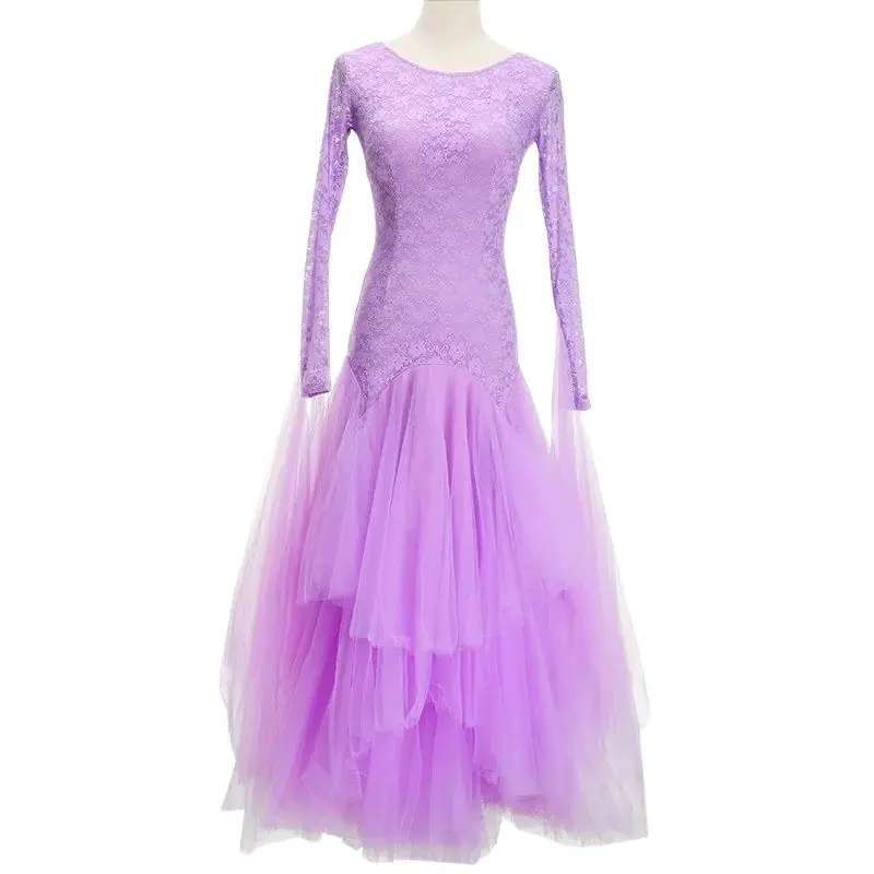 Modern Dance Dress round collar Open Back Mesh long sleeve Customer Customized Multi layers Mesh Hem W22008
Modern Dance Dress round collar Open Back Mesh long sleeve Customer Customized Multi layers Mesh Hem W22008