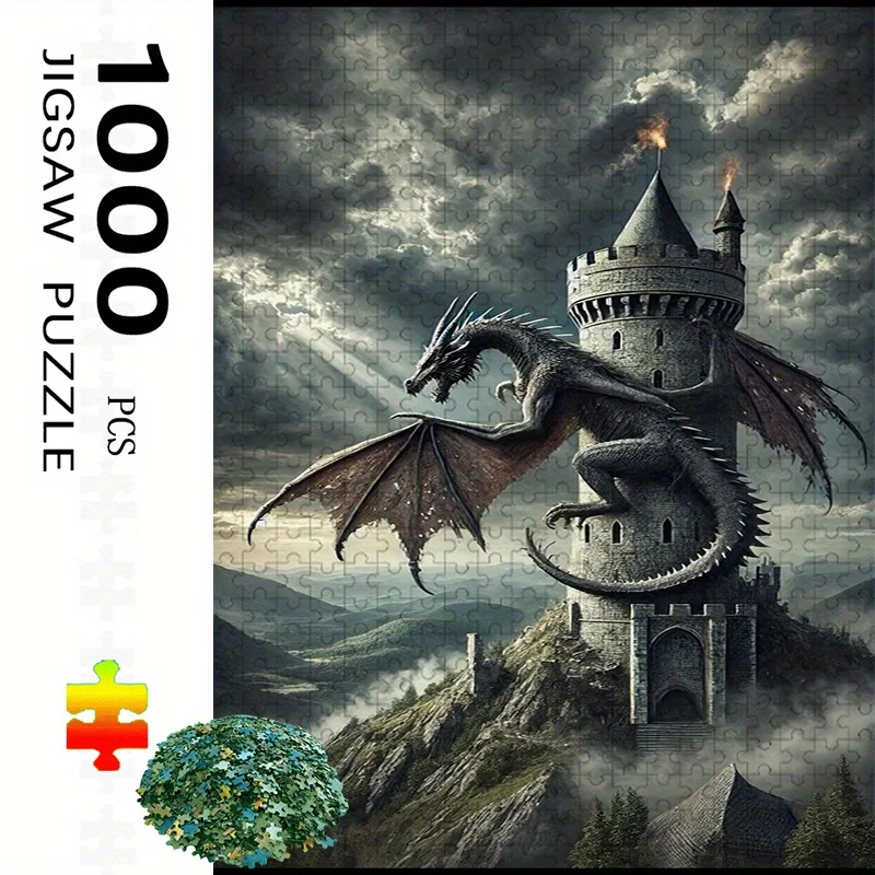 500 Pieces Jigsaw Puzzle Dragon Castle Jigsaw Puzzle Educational Toy for Kids Children 's Games Christmas Gift
500 Pieces Jigsaw Puzzle Dragon Castle Jigsaw Puzzle Educational Toy for Kids Children 's Games Christmas Gift