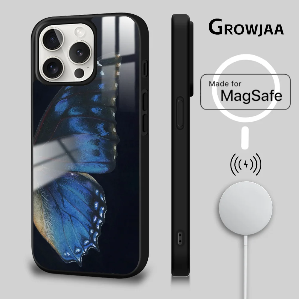 Beautiful water and butterflie Phone Case For iPhone 16 15 14 13 12 11 Pro Max Plus Mini Magsafe Mirror Wireless Magnetic Cover
Beautiful water and butterflie Phone Case For iPhone 16 15 14 13 12 11 Pro Max Plus Mini Magsafe Mirror Wireless Magnetic Cover