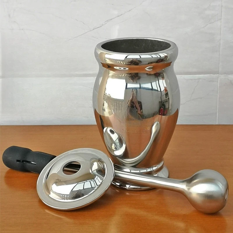 Stainless steel mashing tank mortar mortar mortar Chinese medicine mineral laboratory mashing tank
Stainless steel mashing tank mortar mortar mortar Chinese medicine mineral laboratory mashing tank