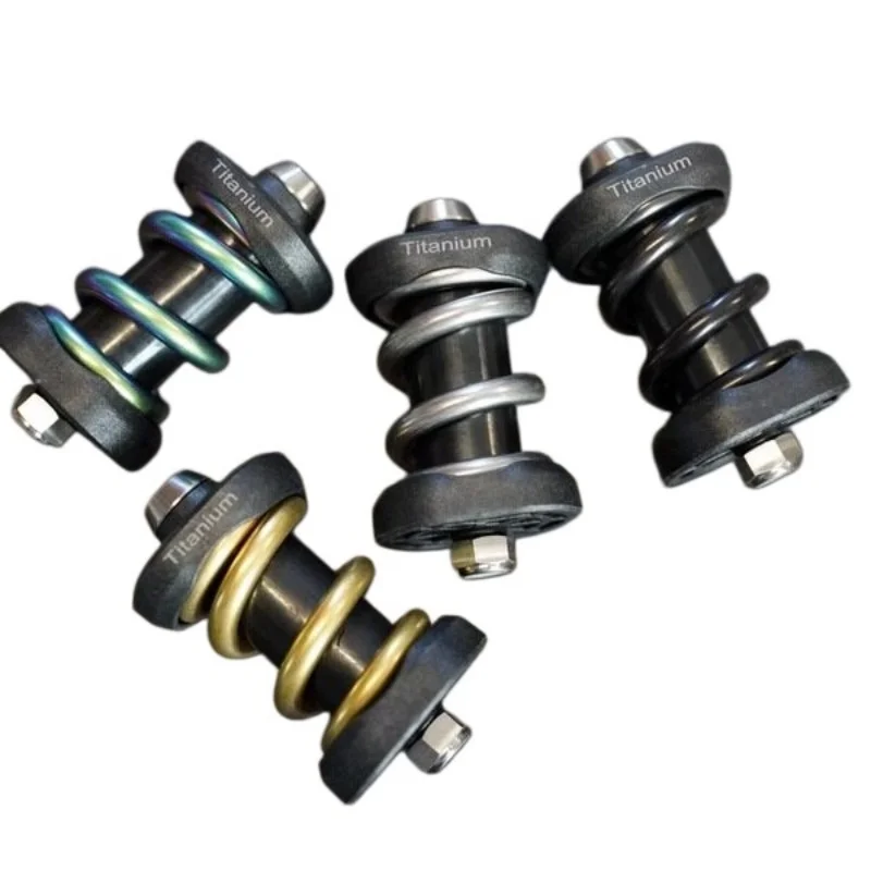 UnionJack Titanium Spring Shock Absorber for Brompton Ultra Light Shock Absorber With Titanium Screws
UnionJack Titanium Spring Shock Absorber for Brompton Ultra Light Shock Absorber With Titanium Screws