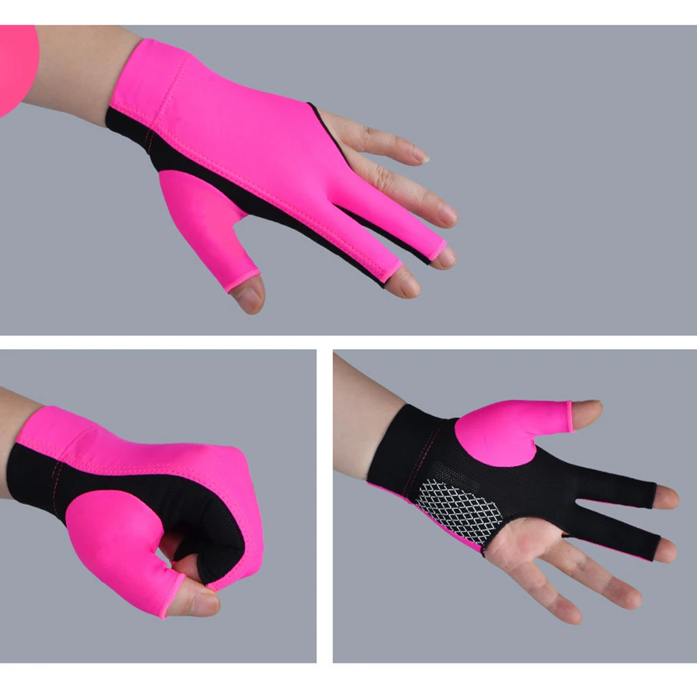 3 Finger Billiard Cue Glove Anti-Slip Wear-Resistant Comfortable Portable Easy Carry Size M Stroke Flexible
3 Finger Billiard Cue Glove Anti-Slip Wear-Resistant Comfortable Portable Easy Carry Size M Stroke Flexible