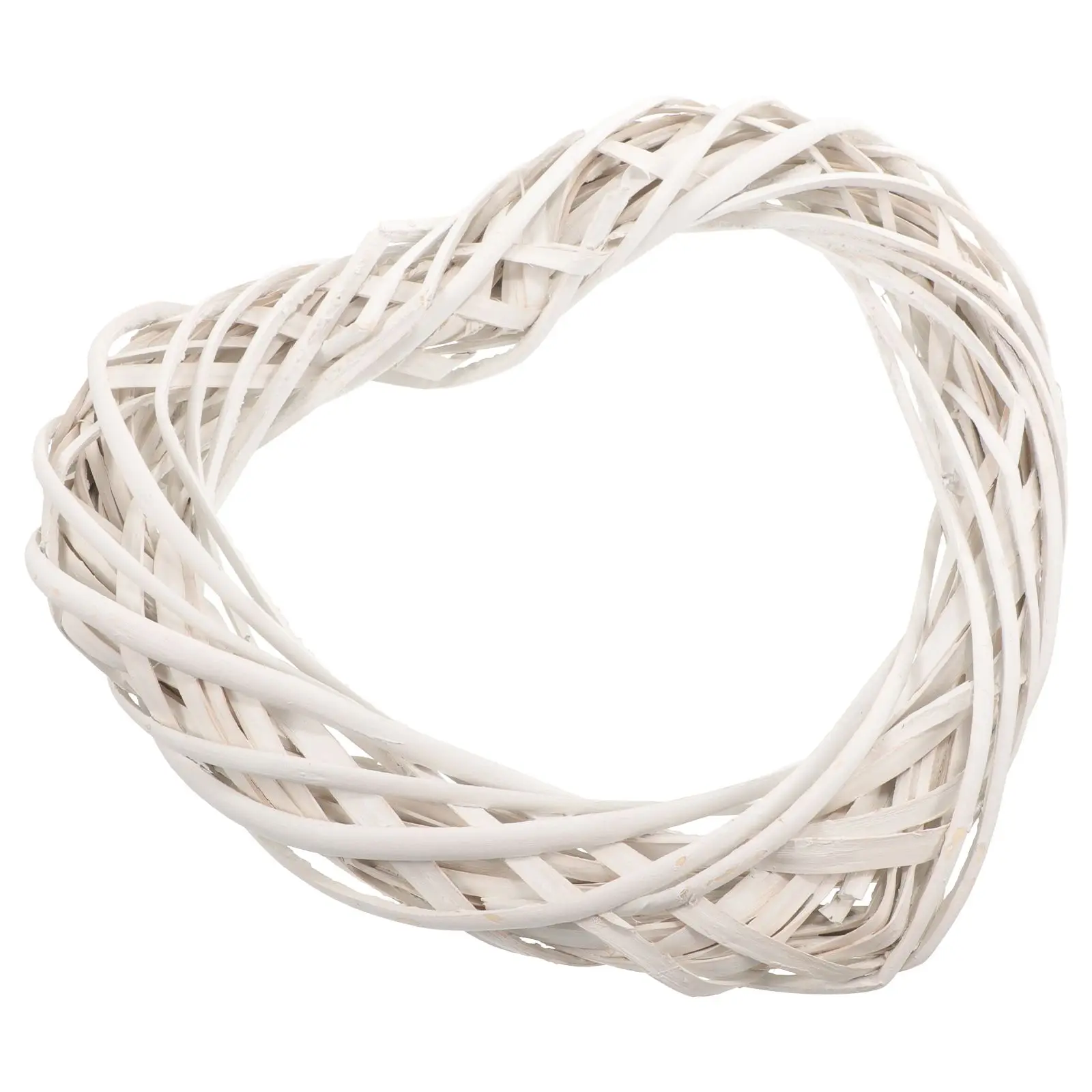White 30cm Heart Shaped Rattan Wreath Garland Diy Hoops Vine Craft Home Decor Party Supplies Natural Rattan Materials
White 30cm Heart Shaped Rattan Wreath Garland Diy Hoops Vine Craft Home Decor Party Supplies Natural Rattan Materials