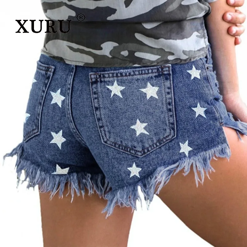 XURU - New Women's Y2k Clothing Tassel Printed Star Short Jeans, Luxurious Designer Women's Summer Shorts Jeans
XURU - New Women's Y2k Clothing Tassel Printed Star Short Jeans, Luxurious Designer Women's Summer Shorts Jeans