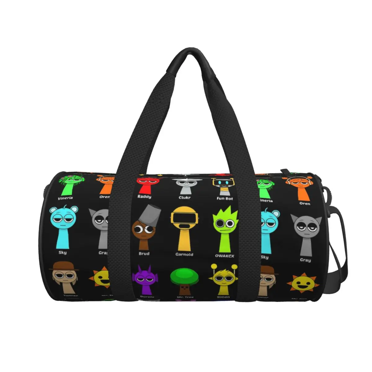 All My Sprunki Game Toys Большая спортивная сумка Водонепроницаемая дорожная сумка Duffle Сумки Сумка для фитнеса
All My Sprunki Game Toys Большая спортивная сумка Водонепроницаемая дорожная сумка Duffle Сумки Сумка для фитнеса