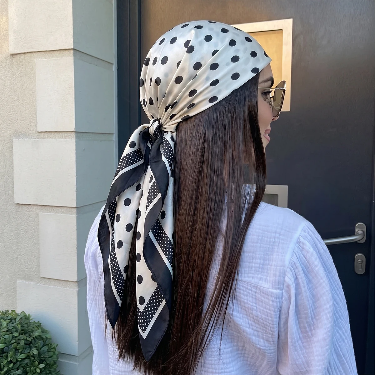 2026 Dot Luxury Brand Print Square Silk Scarf for Women Hijab Hair Bands Neckerchief Female Satin Shawl Ribbon Headband 90cm
2026 Dot Luxury Brand Print Square Silk Scarf for Women Hijab Hair Bands Neckerchief Female Satin Shawl Ribbon Headband 90cm