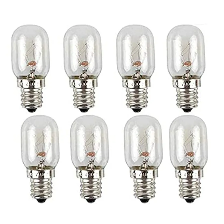 10W T20 Salt Lamp Bulb Microwave Oven Incandescent Light Bulbs E12 Base Appliance Lamp Stovetop Light Salt Crystal Lamp 120V Wa
10W T20 Salt Lamp Bulb Microwave Oven Incandescent Light Bulbs E12 Base Appliance Lamp Stovetop Light Salt Crystal Lamp 120V Wa