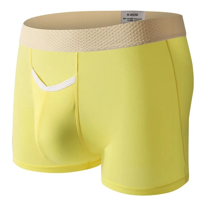 5-Inch Long-Length Boxer Brief for Men Open Pouch Sports Trunks Quick-Drying Ice Silk Breathable Ultra-Thin Slim-Fit Boxy Shorts
5-Inch Long-Length Boxer Brief for Men Open Pouch Sports Trunks Quick-Drying Ice Silk Breathable Ultra-Thin Slim-Fit Boxy Shorts