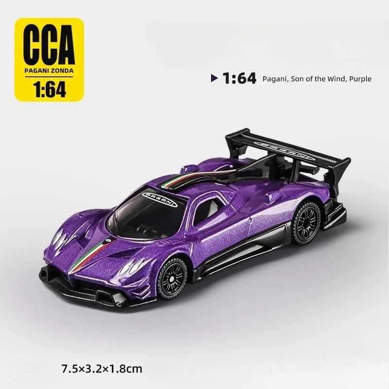 Car Toy for Boys Birthday Gift Ornament Alloy Model for Collections Miniature Diecast 1/64 Pagani Zonda Super Car Voiture
Car Toy for Boys Birthday Gift Ornament Alloy Model for Collections Miniature Diecast 1/64 Pagani Zonda Super Car Voiture
