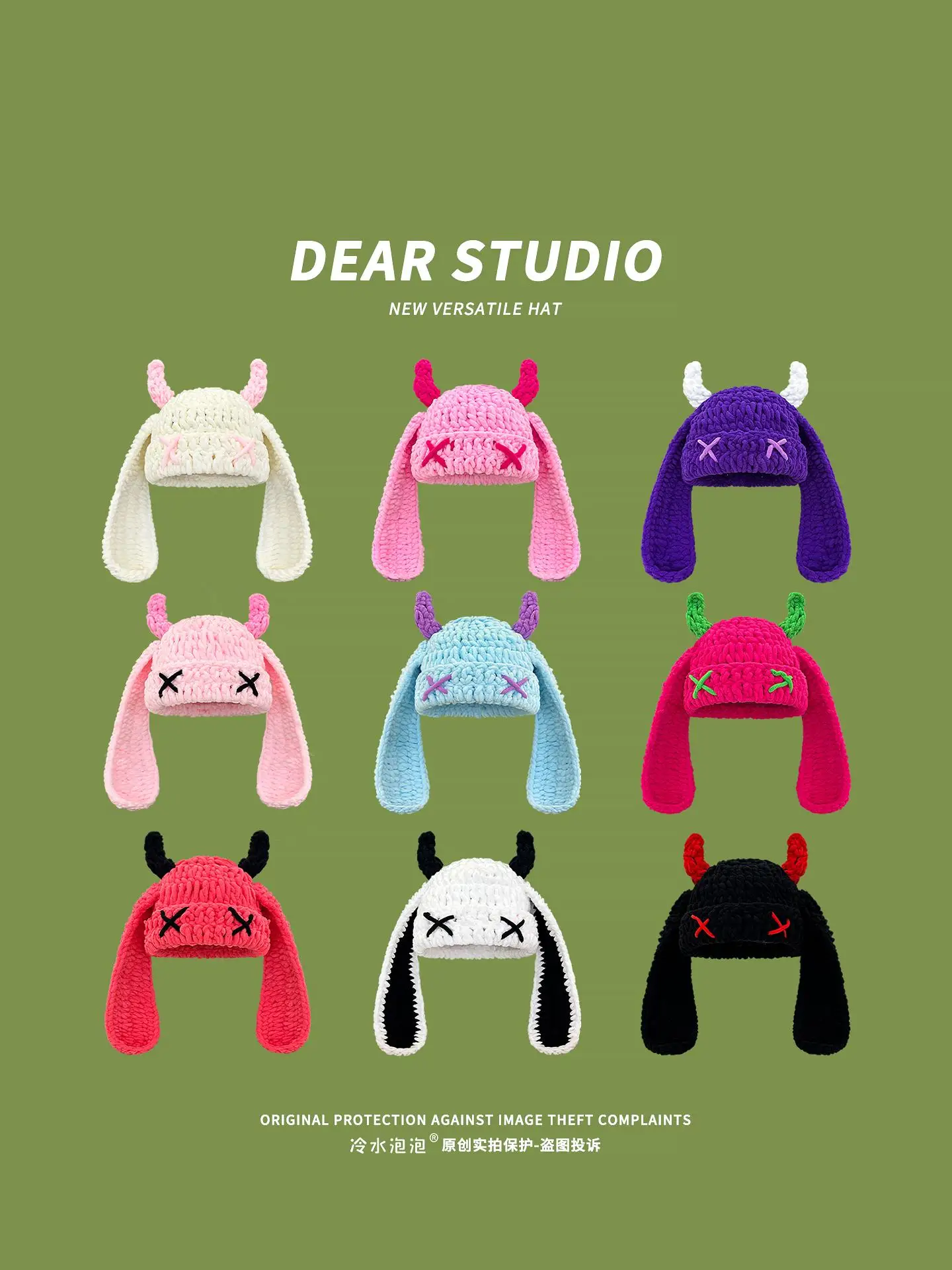 Шапка-бини ручной работы Millennium для женщин Kawaii Y2K Harajuku панк готическая вязаная шапка зимняя женская и мужская модная холодная шапка с длинными ушками
Шапка-бини ручной работы Millennium для женщин Kawaii Y2K Harajuku панк готическая вязаная шапка зимняя женская и мужская модная холодная шапка с длинными ушками