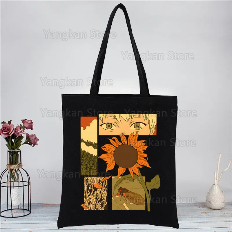The Summer Hikaru Died Handbags Cloth Canvas Tote Bag Shopping Eco Reusable Indou Hikaru Flower Anime Shoulder Shopper Bags
The Summer Hikaru Died Handbags Cloth Canvas Tote Bag Shopping Eco Reusable Indou Hikaru Flower Anime Shoulder Shopper Bags