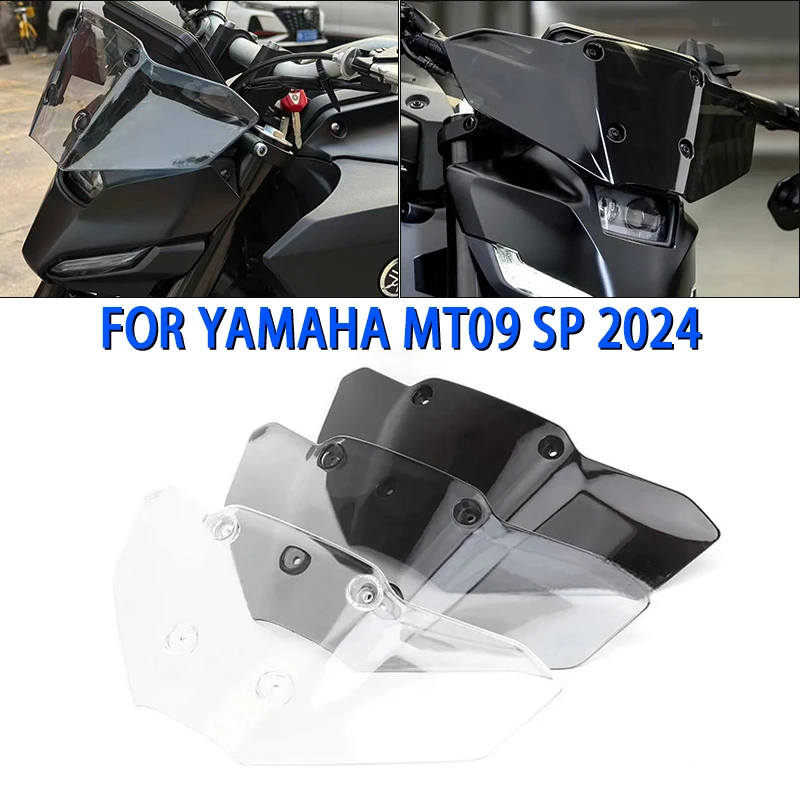 For Yamaha MT-09 MT 09 MT09 2024 Deflectors Windshield Bracket Motorcycle Accessories Transparent/Smoky/Black Windscreen Kit
For Yamaha MT-09 MT 09 MT09 2024 Deflectors Windshield Bracket Motorcycle Accessories Transparent/Smoky/Black Windscreen Kit