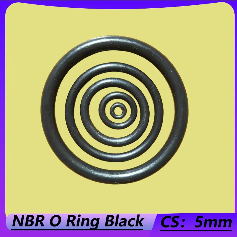 NBR O Ring Gasket Nitrile Rubber Round O Type Corrosion Oil Resist Sealing Washer Black Thickness CS5mm OD15~170mm
NBR O Ring Gasket Nitrile Rubber Round O Type Corrosion Oil Resist Sealing Washer Black Thickness CS5mm OD15~170mm