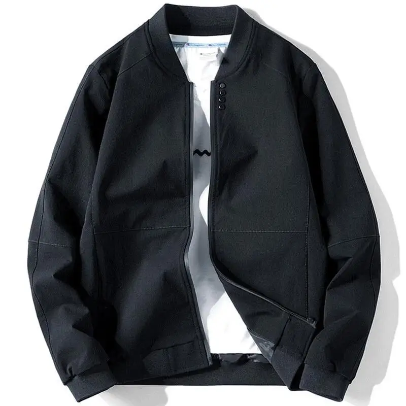 Spring And Autumn Men's Business And Leisure Stand Collar Jacket Outdoor Pilot Baseball Suit Hiking And Camping Jacket
Spring And Autumn Men's Business And Leisure Stand Collar Jacket Outdoor Pilot Baseball Suit Hiking And Camping Jacket