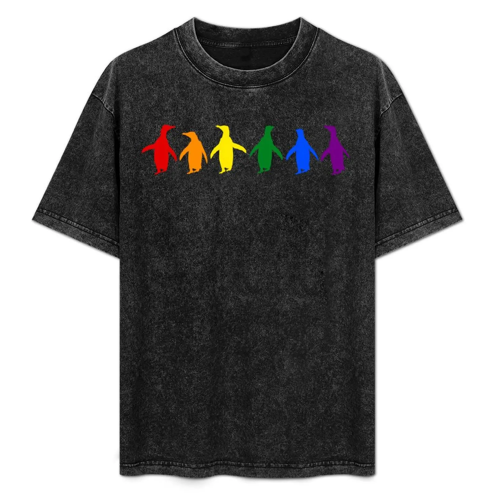 LGBTQI+ Pride Penguins LGBT LGBTQ (Black Background) T-Shirt Fashion Letter Print T-Shirt
LGBTQI+ Pride Penguins LGBT LGBTQ (Black Background) T-Shirt Fashion Letter Print T-Shirt