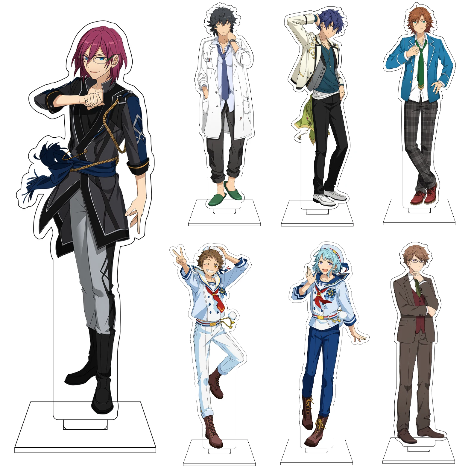 Акриловая подставка-фигурка 16 см по аниме Ensemble Stars: Исаара, Мао, Юки, Макото, Акехоши, Субару, Хидака, Хокуто. Украшение, подарок.
Акриловая подставка-фигурка 16 см по аниме Ensemble Stars: Исаара, Мао, Юки, Макото, Акехоши, Субару, Хидака, Хокуто. Украшение, подарок.