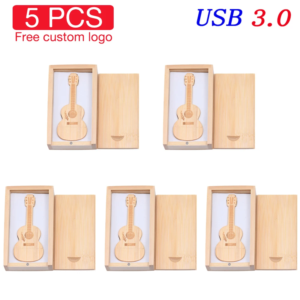 5PCS/LOT High Speed USB 3.0 Flash Drive 128GB Free Logo Acoustic Guitar Pen Drive 64GB Memory Stick Photography Wedding Gift
5PCS/LOT High Speed USB 3.0 Flash Drive 128GB Free Logo Acoustic Guitar Pen Drive 64GB Memory Stick Photography Wedding Gift
