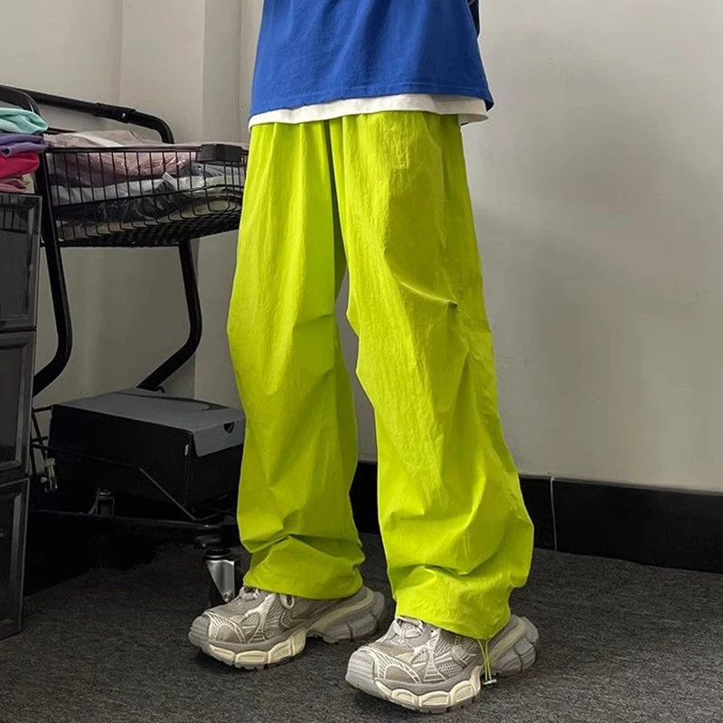 Женские шикарные брюки для отдыха с высокой талией, Лидер продаж, женские свободные брюки-карго, уличная одежда для девочек, корейские повседневные широкие брюки
Женские шикарные брюки для отдыха с высокой талией, Лидер продаж, женские свободные брюки-карго, уличная одежда для девочек, корейские повседневные широкие брюки