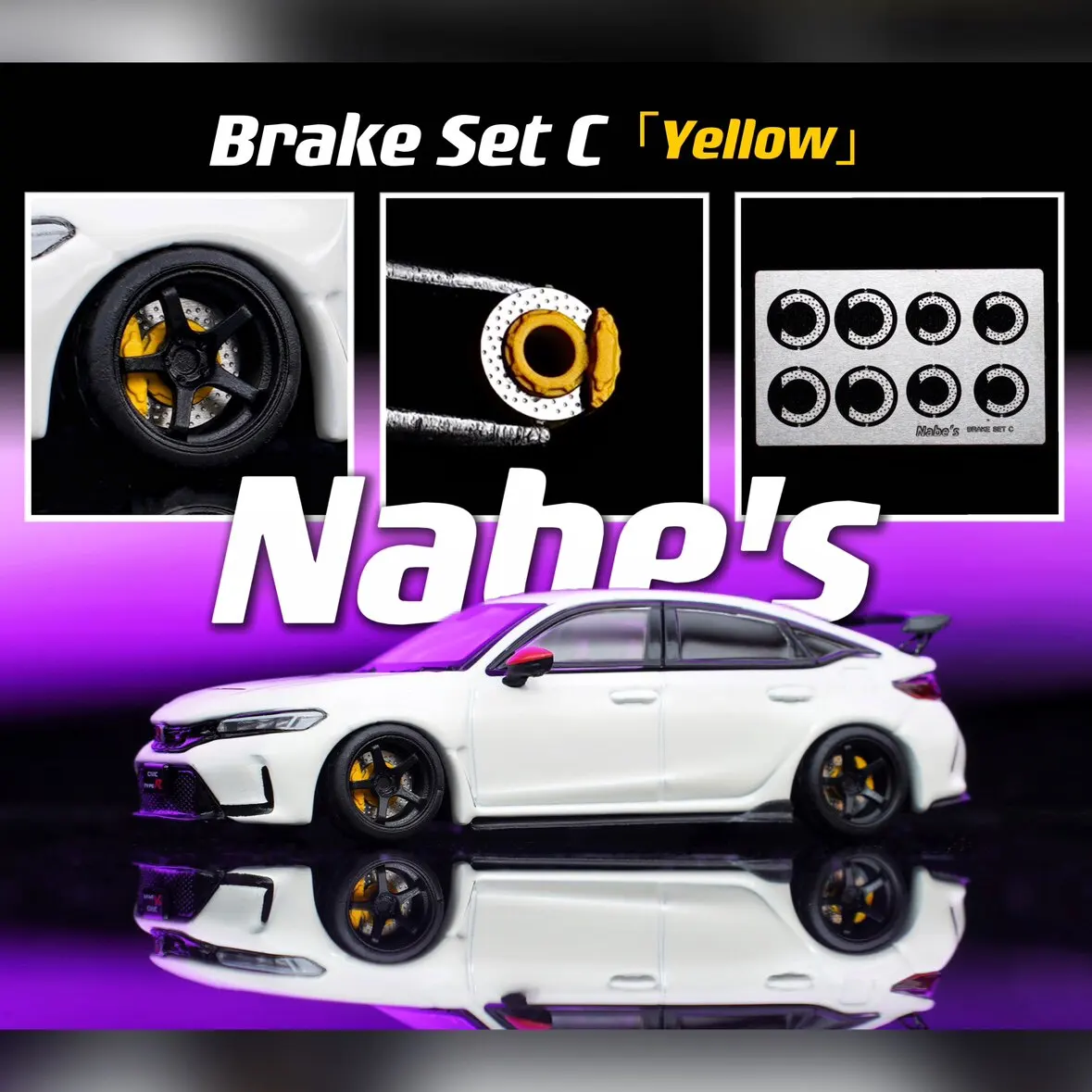1/64 Car Model Wheel Resin Wheel Nabes X Chika brake disc kit, modified wheel hub kit 9.7mm attitude
1/64 Car Model Wheel Resin Wheel Nabes X Chika brake disc kit, modified wheel hub kit 9.7mm attitude