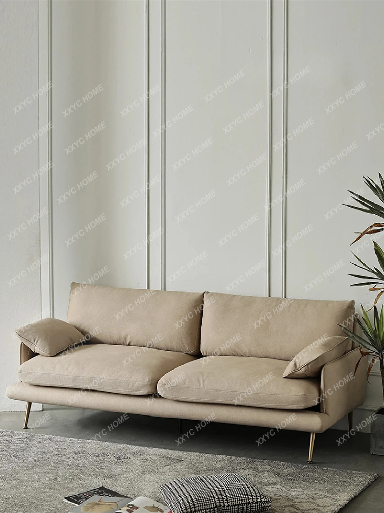 Technology Cloth Multi-person Fabric Sofa Small Apartment Straight Row Modern Minimalist Light Luxury Living Room Home
Technology Cloth Multi-person Fabric Sofa Small Apartment Straight Row Modern Minimalist Light Luxury Living Room Home
