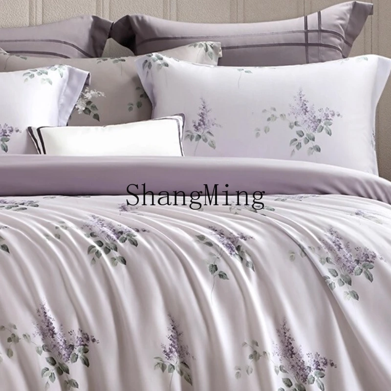 FG summer Tencel four-piece new printing cool skin-friendly mattress kit
FG summer Tencel four-piece new printing cool skin-friendly mattress kit