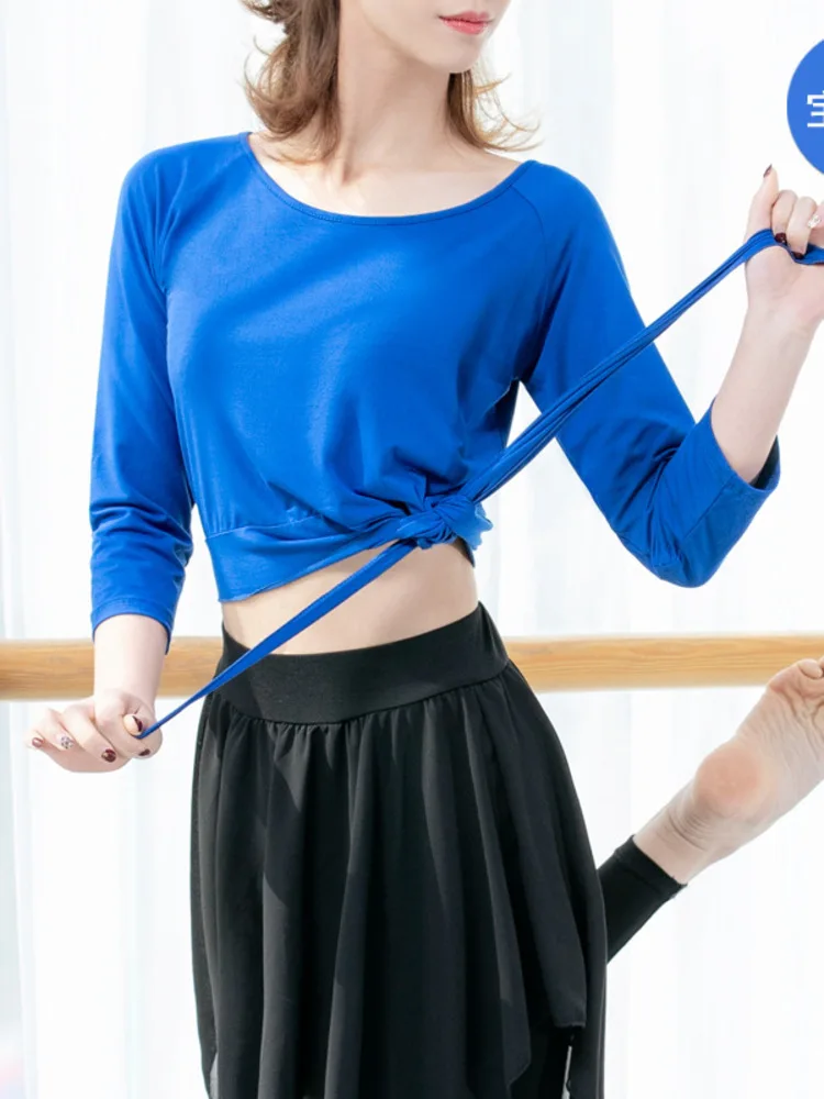 Round Neck Modern Dance Waltz Tops Adult Luxury Women's Elegant Gala Party Latin Wear Slim Fit Street Line Costume Stage T-shirt
Round Neck Modern Dance Waltz Tops Adult Luxury Women's Elegant Gala Party Latin Wear Slim Fit Street Line Costume Stage T-shirt