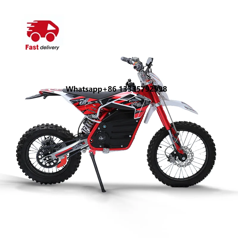 Hot Selling High-End 60V2000W Brushless Motor Electric Motorcycle 20AH Lithium Battery Off-Road Dirt Bike for Adventures
Hot Selling High-End 60V2000W Brushless Motor Electric Motorcycle 20AH Lithium Battery Off-Road Dirt Bike for Adventures