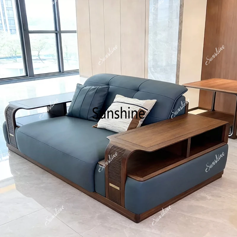 Solid wood single mortise and tenon structure storage functional fabric leisure sofa
Solid wood single mortise and tenon structure storage functional fabric leisure sofa