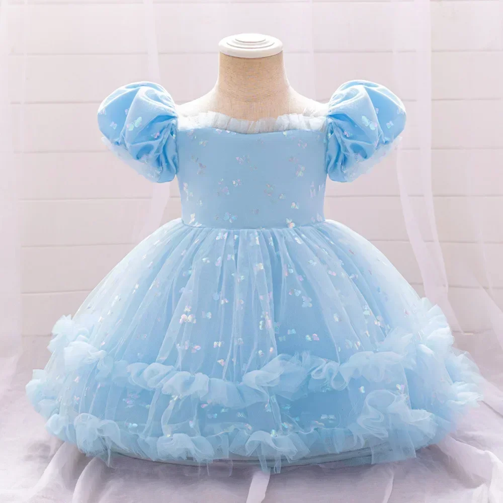 Baby Girl Party Dresses Toddler Colorful Butterfly Summer Clothes Girls Wedding Prom Gown Infant 1st Birthday Princess Dress
Baby Girl Party Dresses Toddler Colorful Butterfly Summer Clothes Girls Wedding Prom Gown Infant 1st Birthday Princess Dress