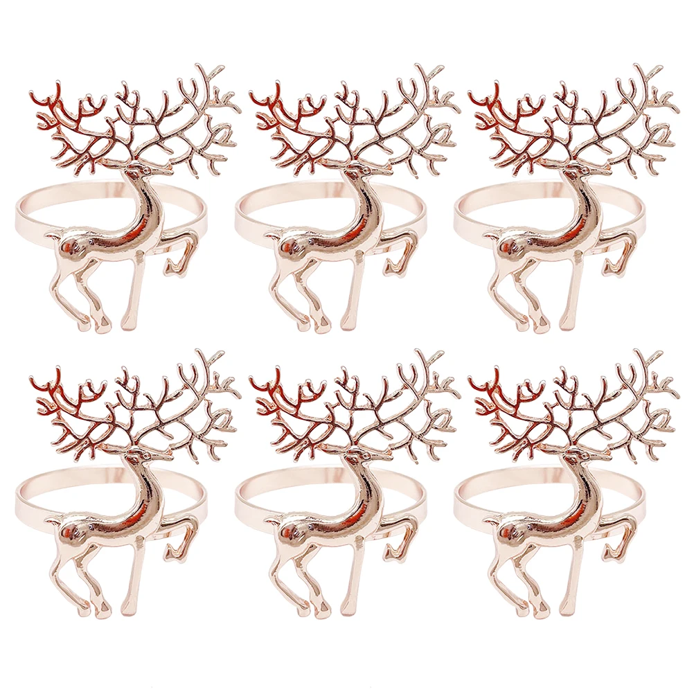 6pcs Deer Christmas Decor Wedding Party Rings Supplies Deer Buckle Napkin Buckle Napkin Holder Rings Holder
6pcs Deer Christmas Decor Wedding Party Rings Supplies Deer Buckle Napkin Buckle Napkin Holder Rings Holder