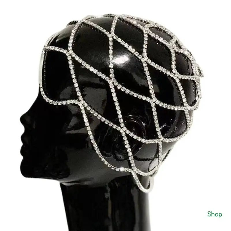 Dropship Headband for Head Hollow for Rhinestone Mesh Headpiece Wedding for Head Chai
Dropship Headband for Head Hollow for Rhinestone Mesh Headpiece Wedding for Head Chai