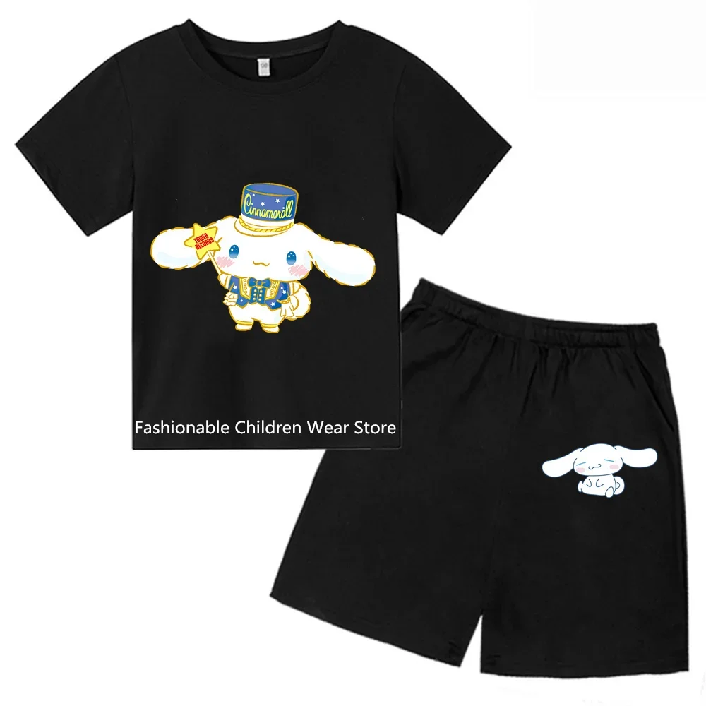 2024, яркий Детский комплект из футболки с коротким рукавом и принтом Cinnamoroll, стильная одежда для мальчиков и девочек, летняя расслабленная уличная игра
2024, яркий Детский комплект из футболки с коротким рукавом и принтом Cinnamoroll, стильная одежда для мальчиков и девочек, летняя расслабленная уличная игра